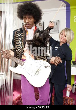 Hendrix Todestag Stockfoto