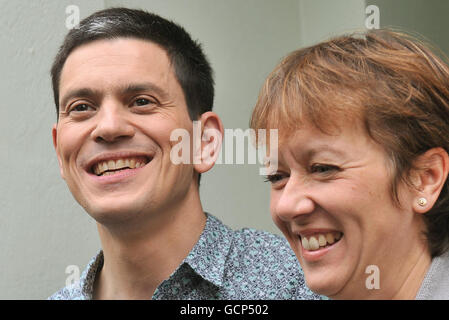 David Miliband Pläne Stockfoto