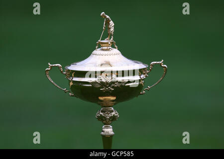 Golf - 38. Ryder Cup - Europa - USA - Üben Sie Tag 1 - Celtic Manor Resort. Gesamtansicht des Ryder Cup Stockfoto