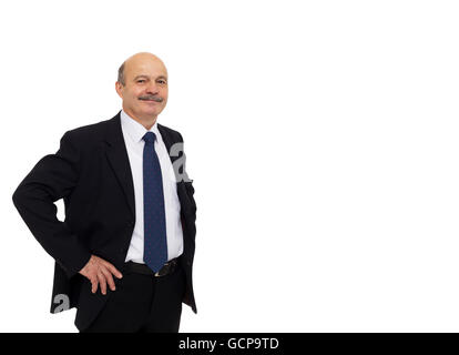 Zuversichtlich reifer Mann im Anzug Stockfoto