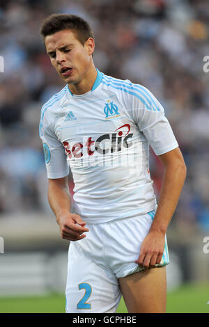 Fußball - Französische Premiere Division - Marseille / Sochaux - Stade Velodrome. Cesar Azpilicueta, Olympique de Marseille Stockfoto