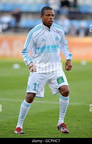 Fußball - Französische Premiere Division - Marseille / Sochaux - Stade Velodrome. Loic Remy, Olympique de Marseille Stockfoto