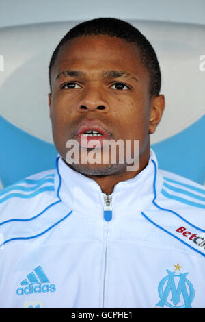 Fußball - Französische Premiere Division - Marseille / Sochaux - Stade Velodrome. Loic Remy, Olympique de Marseille Stockfoto