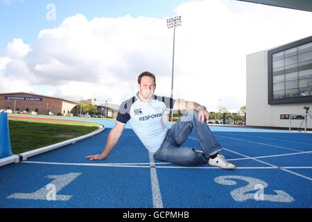 Glasgow Warriors' Graeme Morrison während der Glasgow Warriors Team Ankündigung im Scotstoun Stadium, Glasgow. Stockfoto