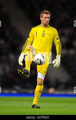 Fußball - UEFA Euro 2012 - Qualifikation - Gruppe I - Schottland V Liechtenstein - Hampden Park. Allan McGregor, Torhüter in Schottland Stockfoto