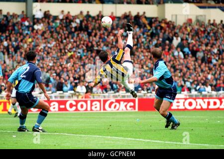 Fußball - Endsleigh League Division Three - spielen Off Finale - Preston North End V Wycombe Wanderers - Wembley-Stadion Stockfoto