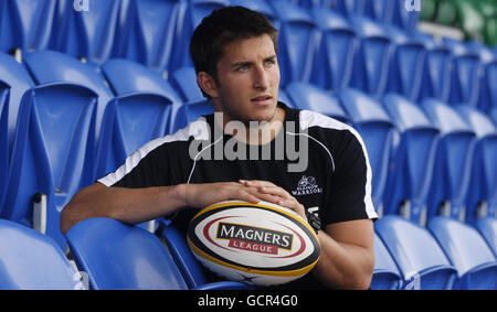 Rugby Union - Glasgow Warriors Pressekonferenz - Scotstoun Sports Complex. DTH van der Merwe von Glasgow Warriors im Anschluss an die Pressekonferenz im Scotstoun Sports Complex, Glasgow. Stockfoto