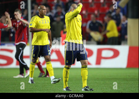 Fußball - UEFA Euro 2012 - Qualifikation - Gruppe I - Tschechien V Schottland - Synot Tip Arena Stockfoto