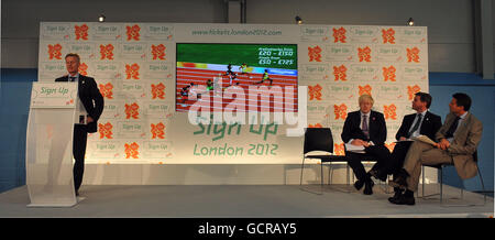 2012-Ticket-Ankündigung Stockfoto