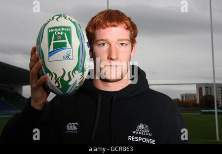 Rugby Union – Teamankündigung Der Glasgow Warrirors – Scotstoun Sports Complex. Robert Harley von Glasgow Warrirors während der Teamankündigung im Scotstoun Sports Complex, Glasgow. Stockfoto