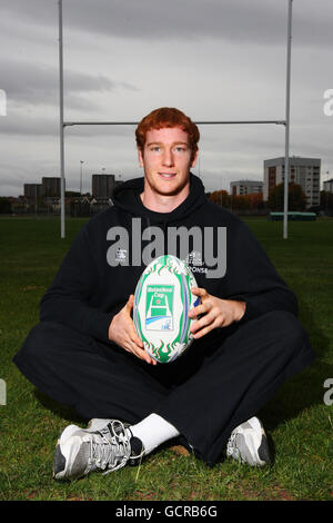 Rugby-Union - Glasgow Warrirors Team Ankündigung - Scotstoun Sport-Komplex Stockfoto