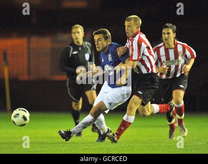 Fußball - Barclays Premier Reserve League - Everton V Sunderland - Stobart-Stadion Stockfoto