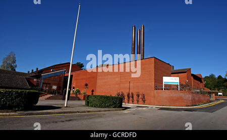 Allgemeine Ansicht des National Institute of Biological Standards and Control der Health Protection Agency in South Minns, Hertfordshire. Stockfoto