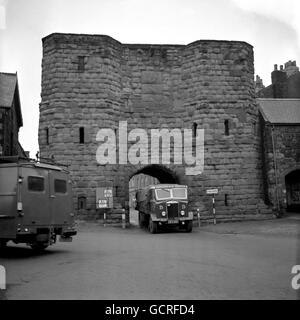 Gebäude und Wahrzeichen - Alnwick Stockfoto