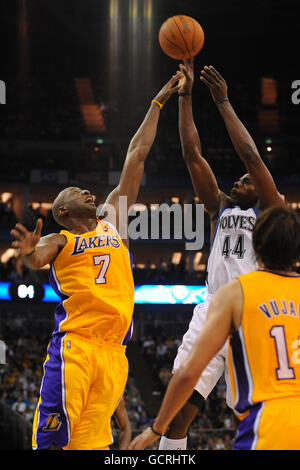 Basketball - NBA --Pre Season Tour - Minnesota Timberwolves V LA Lakers - O2-Arena Stockfoto