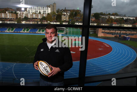 Rugby-Union - Glasgow Warriors Team Ankündigung - Scotstoun Sport-Komplex Stockfoto