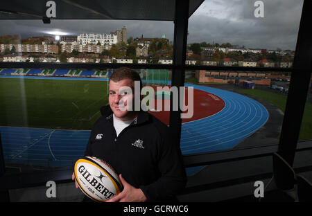 Rugby-Union - Glasgow Warriors Team Ankündigung - Scotstoun Sport-Komplex Stockfoto