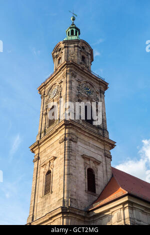 Neustädter Kirche, Erlangen, Bayern, Deutschland Stockfoto