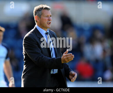 Rugby Union - Heineken Cup - Pool 3 - Runde zwei - London Wesps gegen Glasgow Warriors - Adams Park. Sean Lineen, Cheftrainer Der Glasgow Warriors Stockfoto