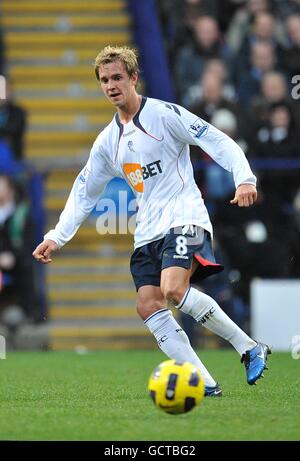 Fußball - Barclays Premier League - Bolton Wanderers gegen Liverpool - Reebok Stadium. Stuart Holden, Bolton Wanderers Stockfoto