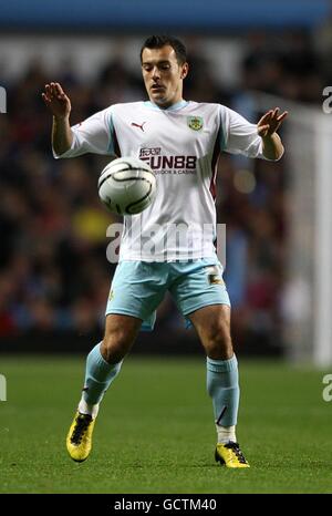 Fußball - Carling Cup - vierte Runde - Aston Villa gegen Burnley - Villa Park. Ross Wallace, Burnley Stockfoto