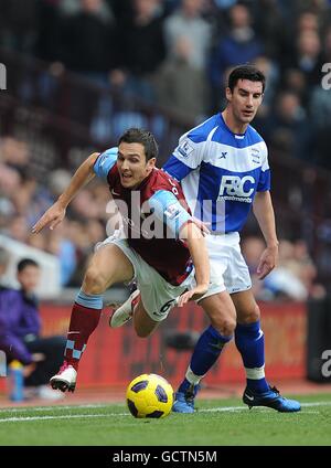 Fußball - Barclays Premier League - Aston Villa V Birmingham City - Park der Villa Stockfoto