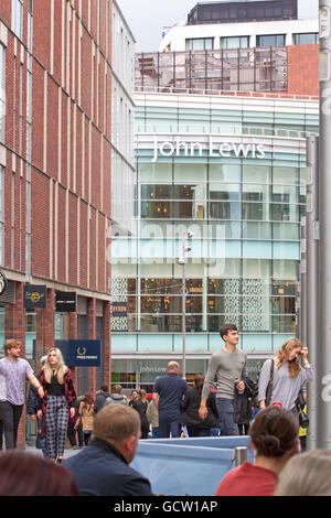 John Lewis Store, Liverpool One, Merseyside, UK Stockfoto