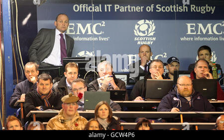 Rugby-Union - 2010 EMC Herbst Test - Schottland V Neuseeland - Murrayfield Stockfoto