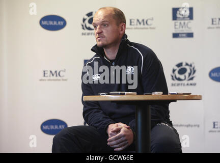 Rugby-Union - Gregor Townsend Photocall - Murrayfield Stockfoto