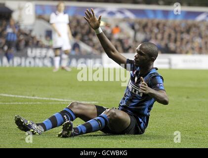 Fußball - UEFA Champions League - Gruppe A - Tottenham Hotspur V Inter Mailand - White Hart Lane Stockfoto