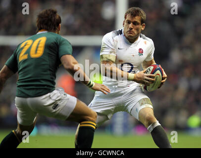Rugby-Union - Investec Challenge Serie 2010 - England V Südafrika - Twickenham Stadium Stockfoto