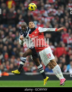 Fußball - Barclays Premier League - Arsenal V Tottenham Hotspur - Emirates Stadium Stockfoto