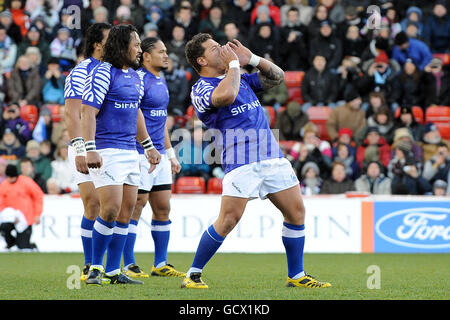 Rugby-Union - 2010 EMC Herbst Test - Schottland V Samoa - Pittodrie Stadium Stockfoto