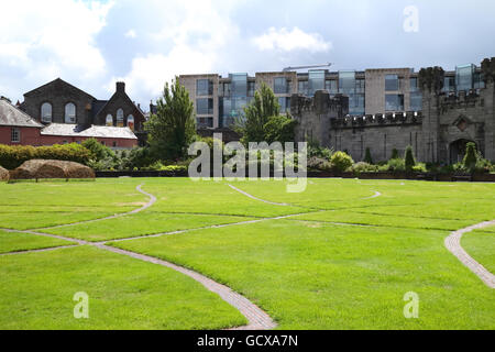Parks im Zentrum von Dublin Stockfoto