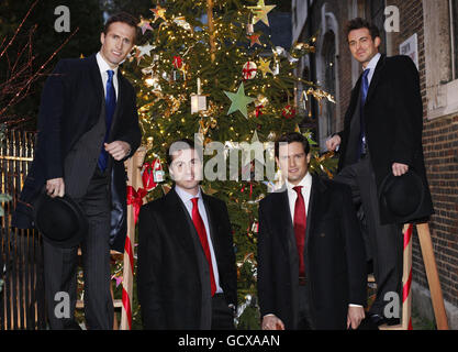 Weihnachten in der Jermyn Street Start - London Stockfoto