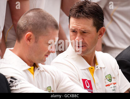 Cricket - Australien Net Session - Brisbane Cricket Ground Stockfoto