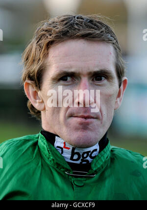 Pferderennen - das Winterfestival - Gentlemen's Day - Rennbahn Newbury. Jockey Tony McCoy, hatte zwei Gewinner in Newbury Stockfoto