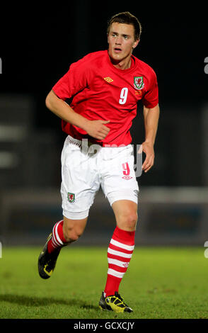 Fußball - unter 21 Internationale Freundschaften - Wales gegen Österreich - Newport Stadium. Robert Oglleby, Wales Stockfoto