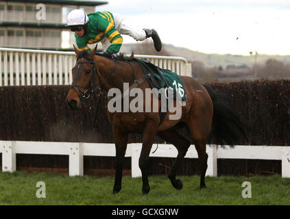 Pferderennen Sie-Cheltenham Racecourse Stockfoto