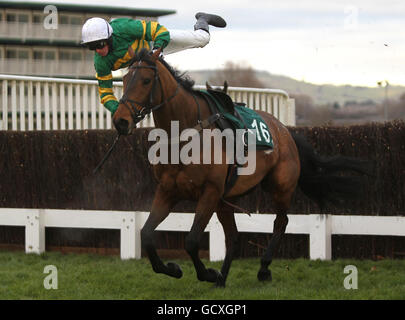 Pferderennen Sie-Cheltenham Racecourse Stockfoto