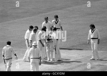 Cricket - Prudential World Cup 1975 - Gruppe B - Australien V Sri Lanka - das Oval Stockfoto
