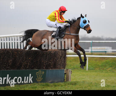 Pferderennen Sie - National Hunt - Lingfield Park Stockfoto