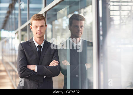 Er hat das Talent, um im Geschäft erfolgreich sein Stockfoto