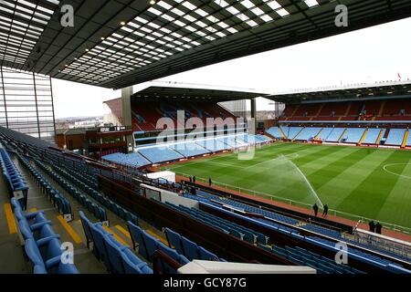 Fußball - Barclays Premier League - Aston Villa gegen West Bromwich Albion - Villa Park. Gesamtansicht der Villa Park, Heimat der Aston Villa Stockfoto