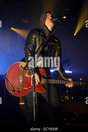 Black Rebel Motorcycle Club in der Brixton Academy - London Stockfoto