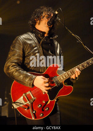 Black Rebel Motorcycle Club in der Brixton Academy - London Stockfoto