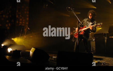 Black Rebel Motorcycle Club in der Brixton Academy - London Stockfoto