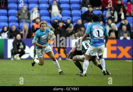 Rugby Union - Heineken Cup - Pool 3 - London Irish gegen Toulon - Madjeski Stadium. Jonny Wilkinson von RC Toulon beim Heineken Cup-Spiel im Madjeski Stadium, Reading. Stockfoto