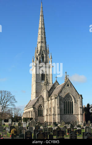 Der Marmor Kirche St. Margarets Kirche Bodelwyddan Wales Stockfoto