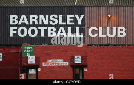 Fußball - npower Football League Championship - Barnsley gegen Burnley - Oakwell Stadium. Ein allgemeiner Blick auf das Oakwell Stadium, Heimstadion von Barnsley Stockfoto